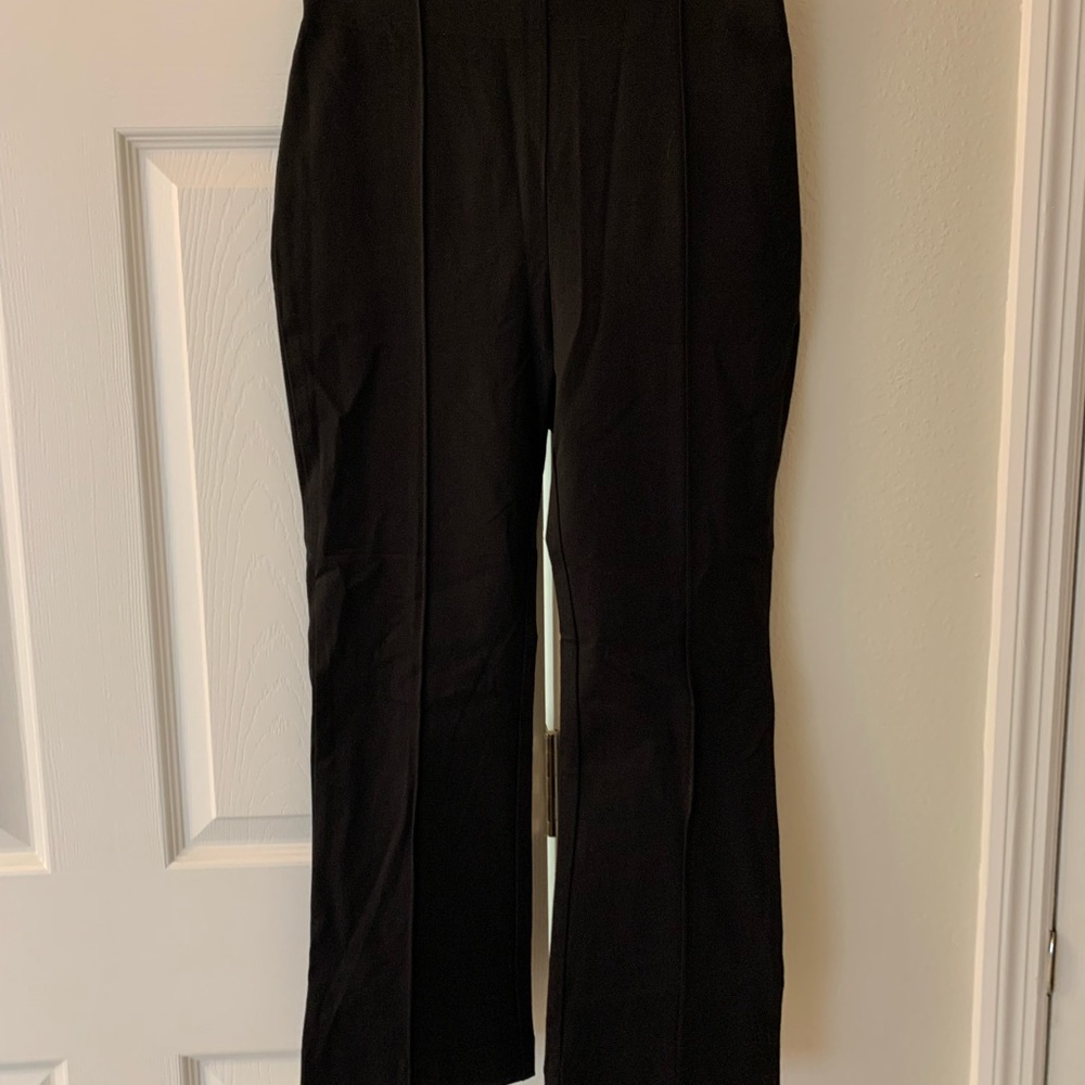 Loft kick crop -high rise petite pants